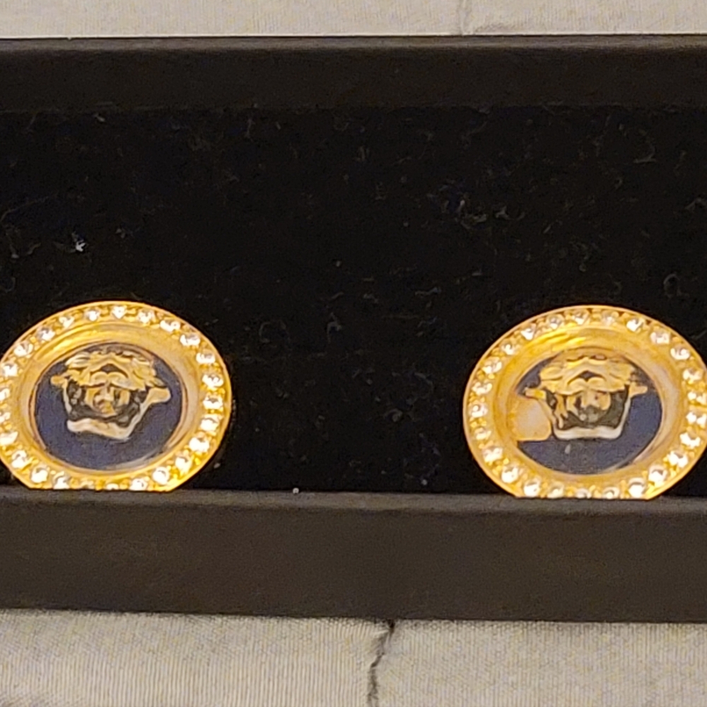 Versace Earrings & Ring Set/ Gorgeous!